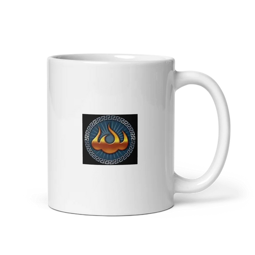 Sleek White Ceramic Mug